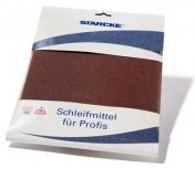 Small packaging units with paper and cloth backing for hand sanding