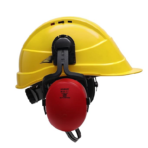 HELMET ATTACHABLE EAR MUFF CE MARKED model EY66-6
