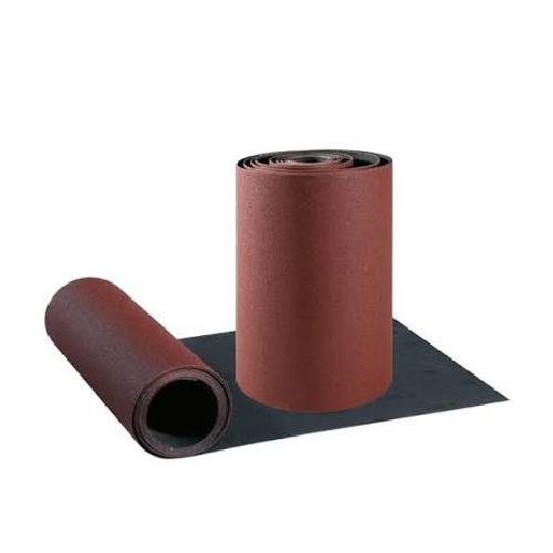 Rolls and workshop rolls with paper and cloth backing for hand sanding.