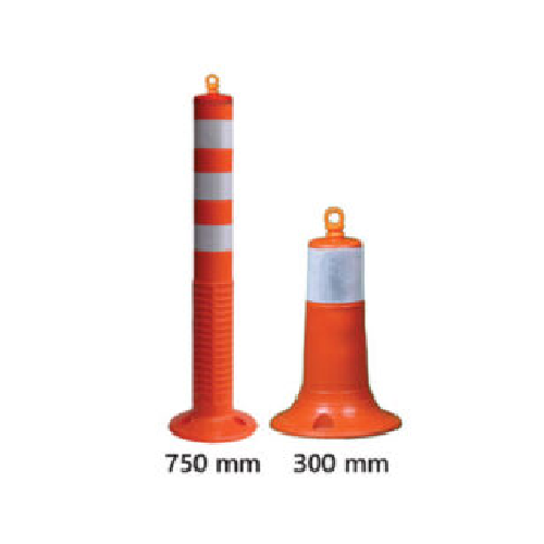Flexible Posts and Lane Block
