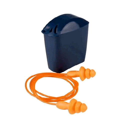3M Ear plug re usable flouro orange 1270